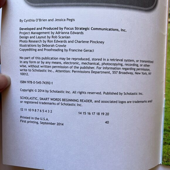 Set of 5 Smart Words Beginning Reader Childrens Books Nature Paperback - Picture 15 of 16